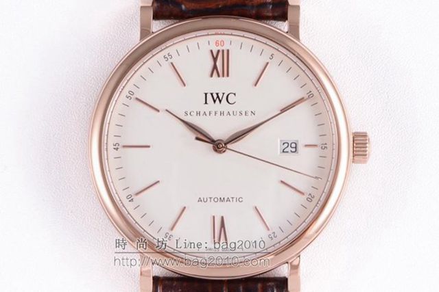IWC手錶 IWC波濤菲諾 RSS匠心之作 萬國表全自動機械男表 萬國高端男士腕表  hds1480